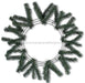 15"Wire, 25"Oad Work Wreath X18 Ties, Tt Green XX748709 - DecoExchange
