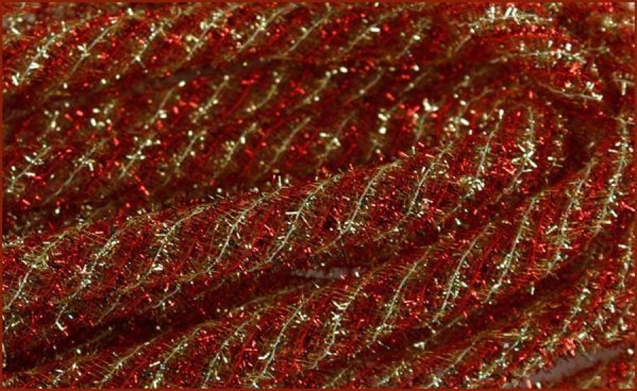 16Mmx8Yd Tinsel Tubing Red/Gold Re3582A4