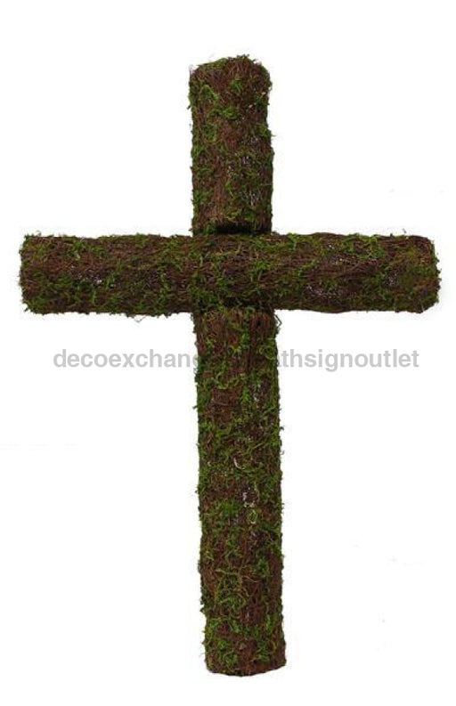 24"H Angelvine/Moss Kd Cross Brown/Green KG3211 - DecoExchange