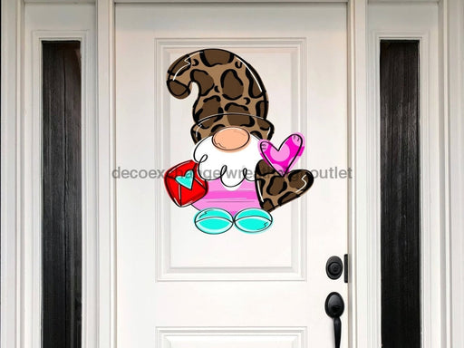 Gnome Valentine Sign Love Valentines Day Wood Sign Door Hanger Decoe-W-329 22