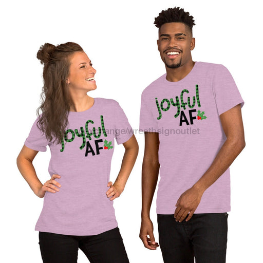 Joyful AF Funny Christmas Shirt - DecoExchange