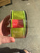 1.5’’ X 10Yds Double Sided Metallic Dupion Lime Green Red 05-1250 Ribbon