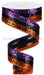 1.5X10Yd 3-In-1 Large Glitter Orange/Black/Purple Rg8981Yr Ribbon