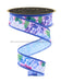 1.5’’X10Yd Hydrangeas/Fused Pink/Purple/Blue Lx1021Wt Ribbon
