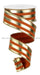 1.5’X10Yd Metallic Vertical Stripes Autumn/Gold Rge1428T3 Ribbon