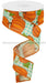 1.5’’X10Yd Pumpkin Patch/Check Cream/Orange/Moss/Turq RGA14794K Ribbon