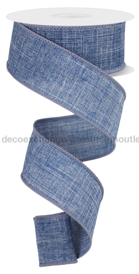 1.5’X10Yd Royal Burlap Denim Blue Rg127865