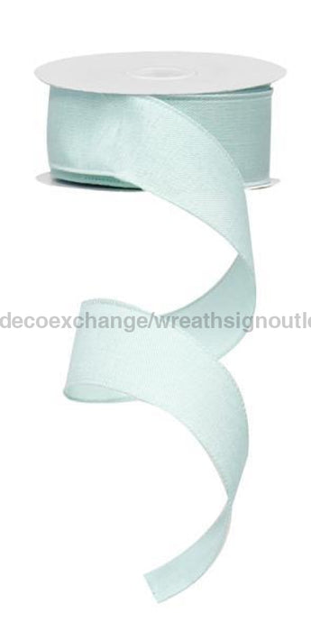 1.5"X10Yd Royal Burlap Mint Green RG1278AN - DecoExchange