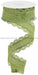 1.5’X10Yd Scalloped Edge Royal Burlap Fern Green Rgc13022Y Ribbon