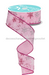 1.5’X10Yd Snowflakes/Swirls Lt Pink/White/Silver Rgf135415 Ribbon