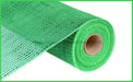 10.25"X10Yd Deluxe Wide Foil Mesh Lime Grn W/Lime Grn Foil RE134150 - DecoExchange
