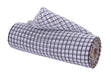 10.25’’X10Yd Fine Weave Faux Jute Check White/Black Ry5003F6 Mesh