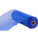 10.5’X10Yd Thin Laser Foil Mesh Royal Blue Ry861325