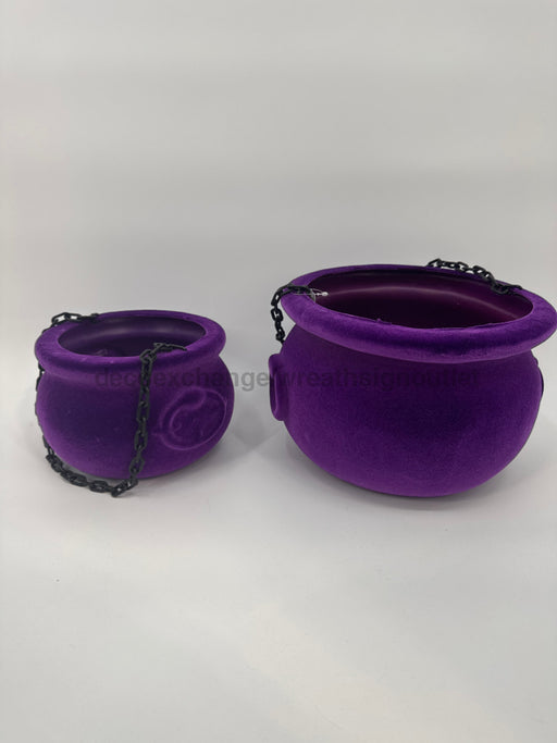 10’’ Purple Flocked Cauldrons 4540883 Base