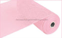 10"X10Yd Poly Burlap Mesh Light Pink RP810015 - DecoExchange