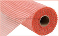 10’’X10Yd Horizontal Wide Stripe Mesh Blush Re8900E1