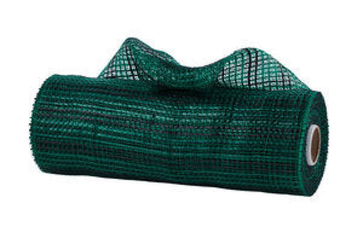 10’X10Yd Horizontal Wide Stripe Mesh Hunter Green/Black Re8902Wf