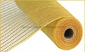 10"X10Yd Matte Wide Foil Mesh Matte Gold RY850008 - DecoExchange