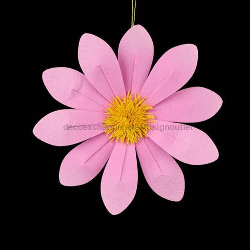 11.75’Dia Felt Flower Pink Fj519022 Pick
