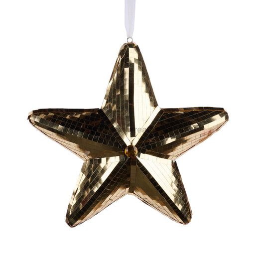 11’’Dia Mirror Star Ornament 18K Gold XJ719708 Attachment
