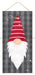 12.5"H X 6"L Gnome, Stripes Cool Grey/Red/White AP7068 - DecoExchange®