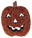 12"H Jack-O-Lantern Red/Orange HH8467BF - DecoExchange