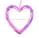 14.25’’H Irid Mirror Heart Ornament Pink HV919522 Attachment