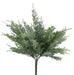 14’L Plastic Juniper Bush Tt Green W/Silver Xs2019 Greenery