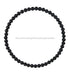 15.5"Dia Wood Bead Wreath W/25Mm Beads Black MY102802 - DecoExchange®