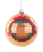 150Mm Irid Mirror Ball Ornament Orange XJ718020 Attachment