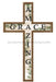 16’’H X 10’’L Amazing Grace Cross Sign Brown/Sage/Black MD151704 Sign
