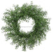18Dia Tea Leaf Wreath Grey/Green Fg6070 Base