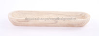 19.5’’L X 5.5’’W Paulownia Wood Tray Whitewash Natural Aw984531 Container