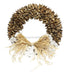 19"DIA COTTON/COTTON POD WREATH NATURAL TW3090 - DecoExchange