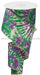 2.5X10Yd Multi Color Tie Dye/Metallic Mardi Gras Rge1238Ap Ribbon
