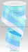 2.5’’X10Yd 3-In-1 Iridescent Glitter Blue/Robin Egg/White RG08963NL Ribbon
