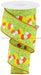 2.5’’X10Yd Candy Corn Lime/Wht/Ylw/Org RGC1999E9 Ribbon