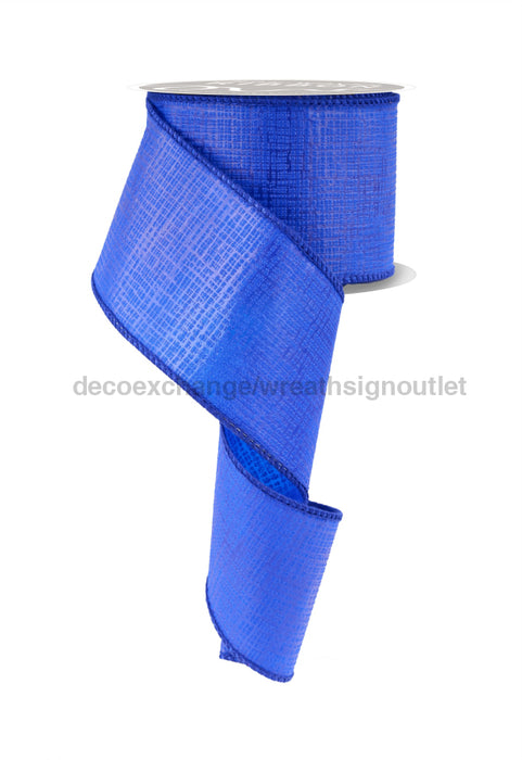 2.5’’X10Yd Cross Hatch Royal Blue NR101025 ribbon