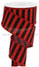 2.5X10Yd Medium Horizontal Stripe/Royal Red/Black Rg0184624 Ribbon