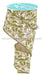 2.5’’X10Yd Mistletoe Lt Nat/Multi Green/White RGF120218 Ribbon