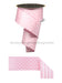 2.5’’X10Yd Polka Dot/Stripe/Fused Pink/White LX305622 Ribbon