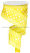 2.5’X10Yd Polka Dot W/Royal Yellow/White Rg813829 Ribbon