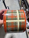 2.5’’X10Yd Printed Plaid/Royal Light Beige/Orange/Moss/Cream RGC154101 Ribbon