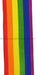 2.5"X10Yd Rainbow Vertical Stripe Rd/Orng/Ylw/Grn/Blue/Prpl RGE14543A - DecoExchange®