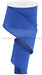 2.5"X10Yd Royal Burlap Royal Blue RG127925 - DecoExchange