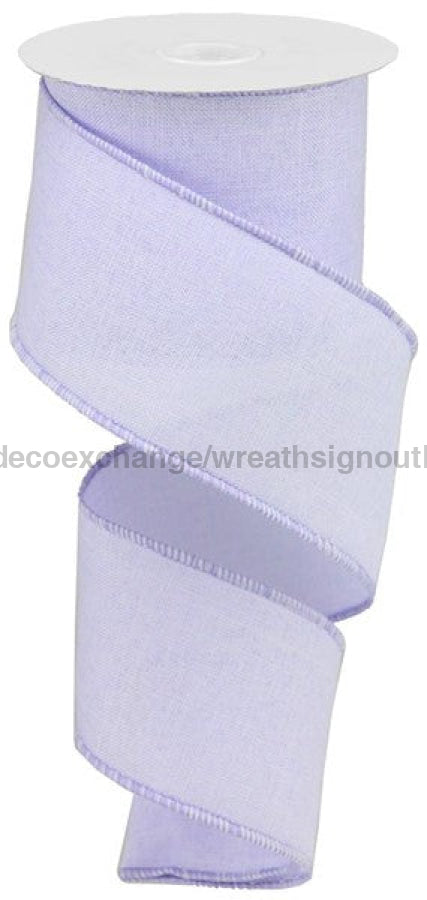 2.5"X10yd Royal Burlap Light Lavender RG1279NR - DecoExchange