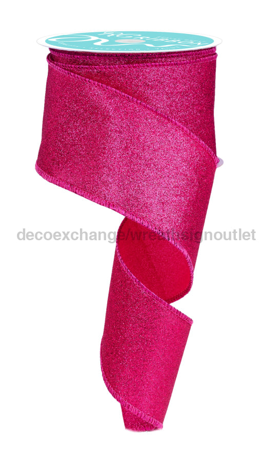 2.5’’X10Yd Shimmer Glitter Hot Pink RGC159711 Ribbon