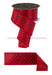 2.5’’X10Yd Small Polka Dot/Fused Red/Black LX304724 Ribbon
