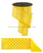 2.5’’X10Yd Small Polka Dot/Fused Yellow/White Lx303129 Ribbon