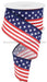 2.5’X10Yd Stars And Stripes Red/White/Blue Rg1837A1 Ribbon